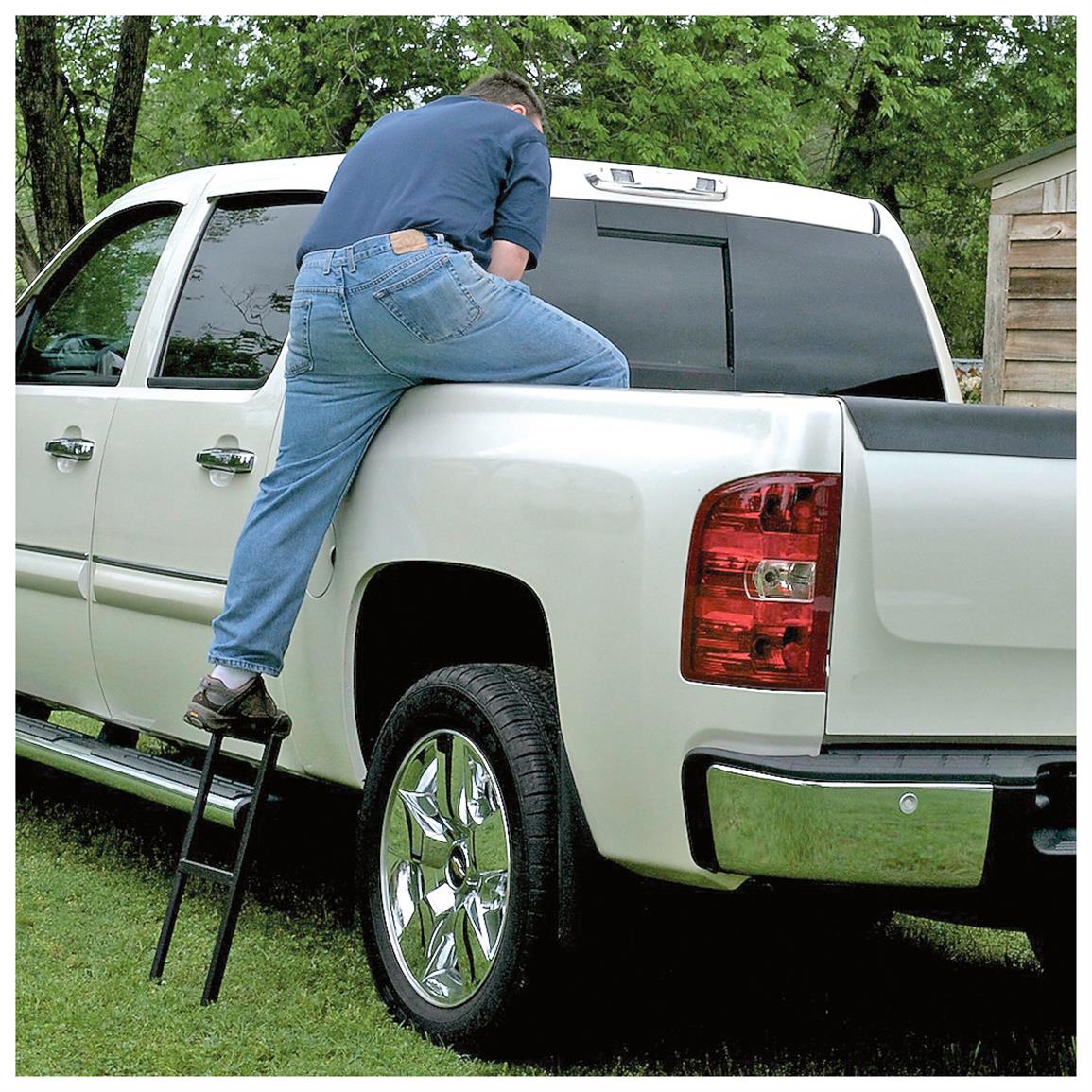 Traxion SideStep Truck Access Ladder - 657974, Steps & Ladders at ...