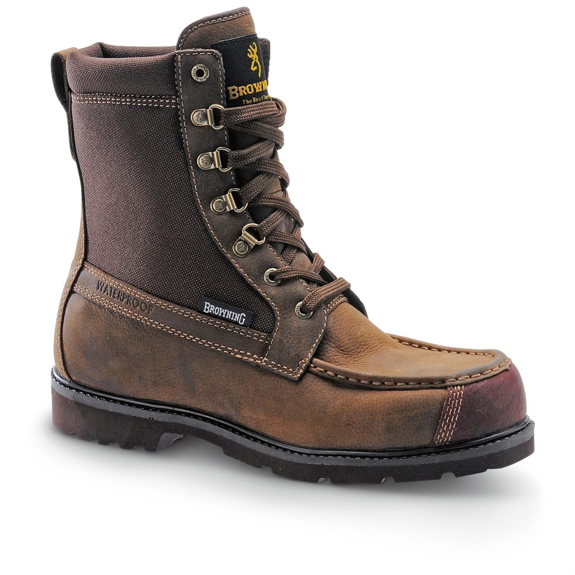 Browning Featherweight Waterproof Hunting Boots - 658100, Work Boots at ...