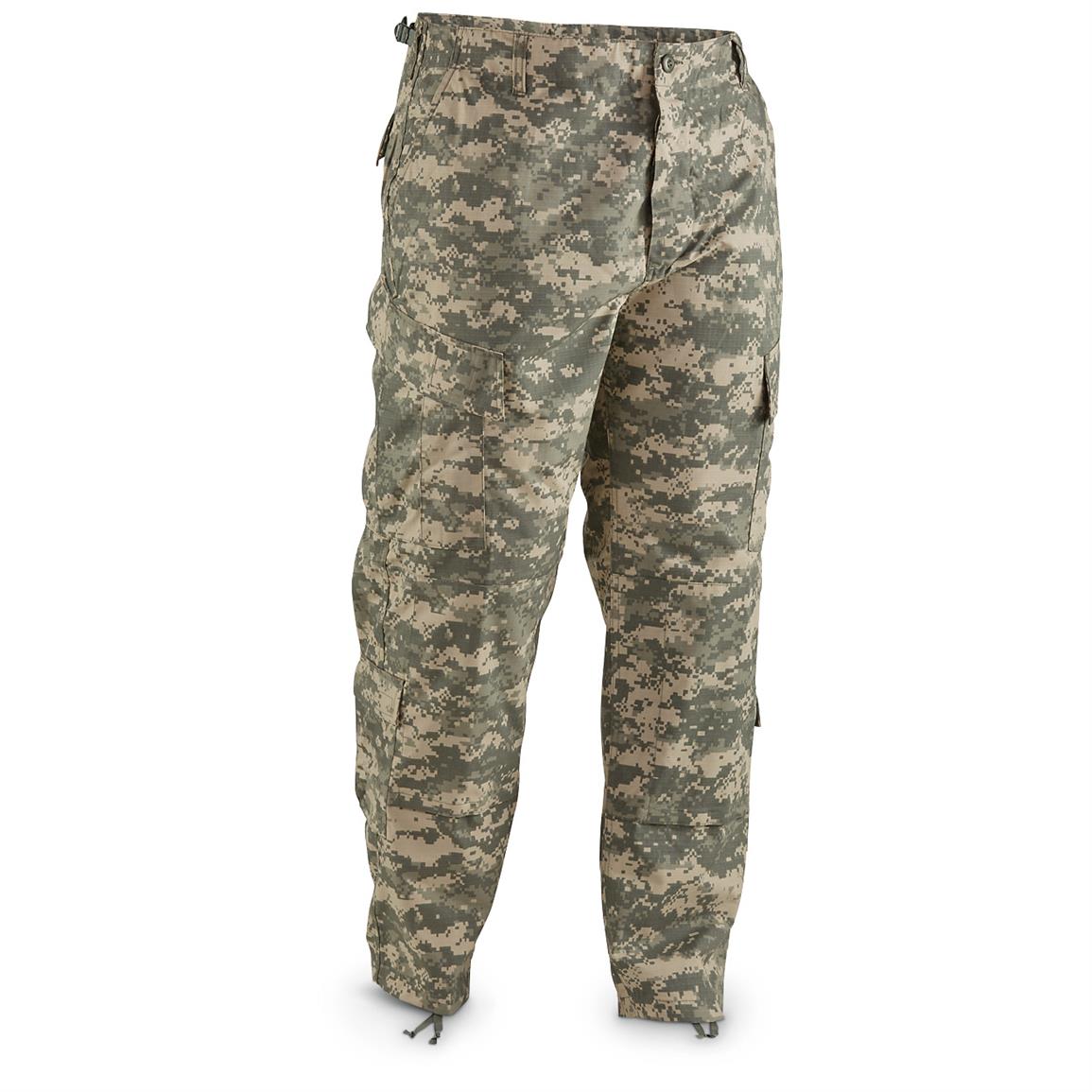 Military Grade Men's Ripstop BDU Tactical Cargo Pants - 660231 ...