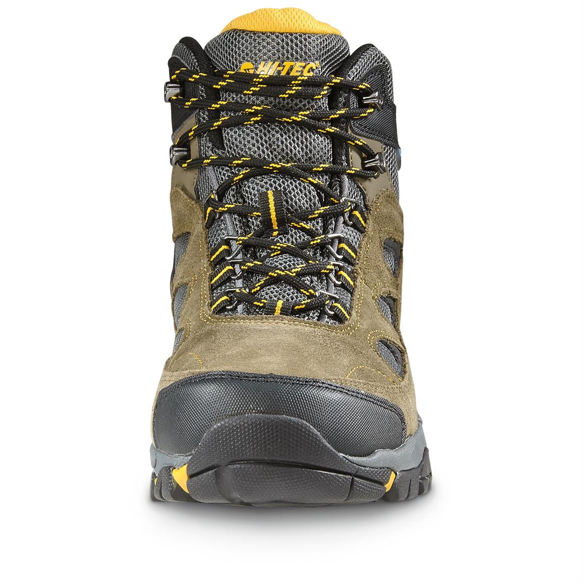 Hi-Tec Logan Waterproof Hiking Boots, Smokey Brown Gold - 660252 ...