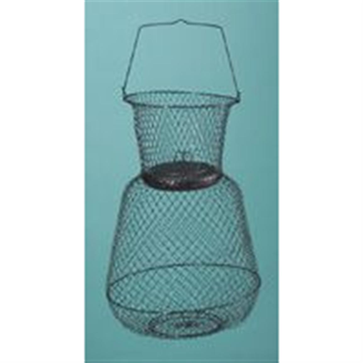 Eagle Claw Floating Fish Basket - 19x30 Inch Keep Net For Fresh & Saltwater