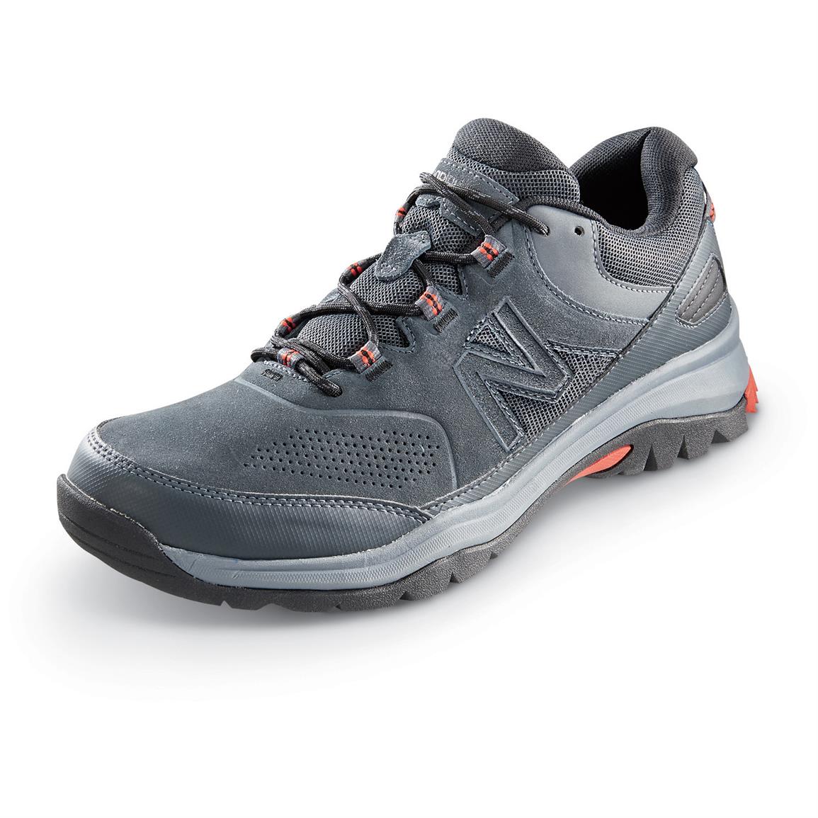 New Balance Men\u0027s 769 Country Walker Shoes, Gray / Red. Extra-extra-wide  sizes, too!