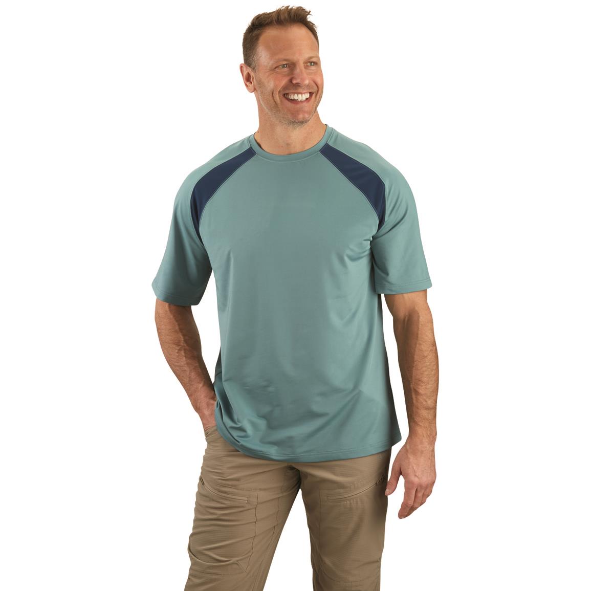 Mens Blue Performance Shirt | Sportsman's Guide