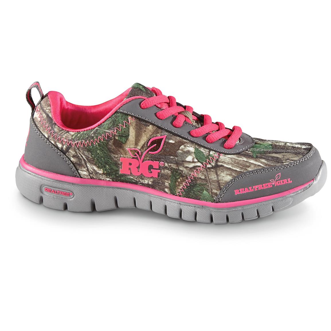 realtree girl pink camo shoes