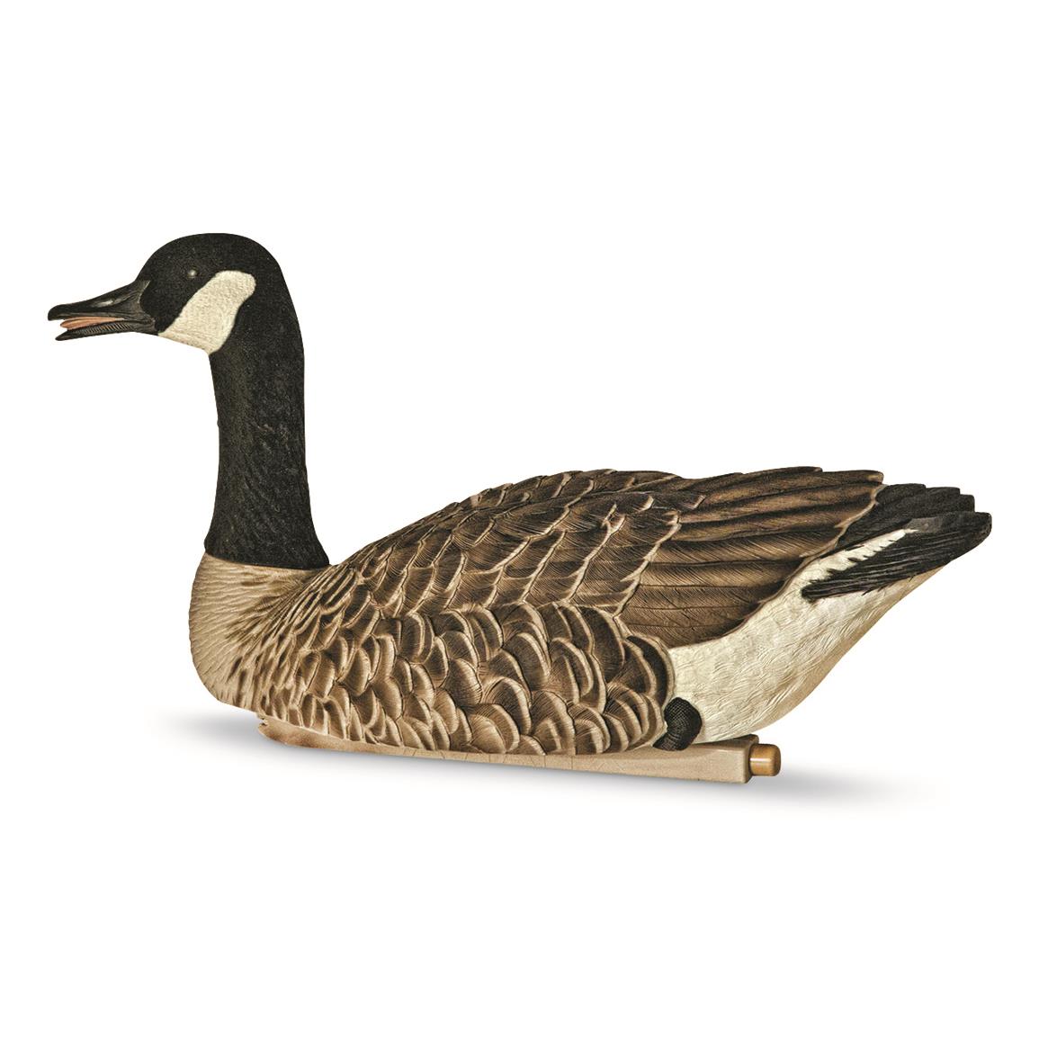 AvianX Top Flight Honker Floater Canada Goose Decoys, 4 Pack 661045, Goose Decoys at