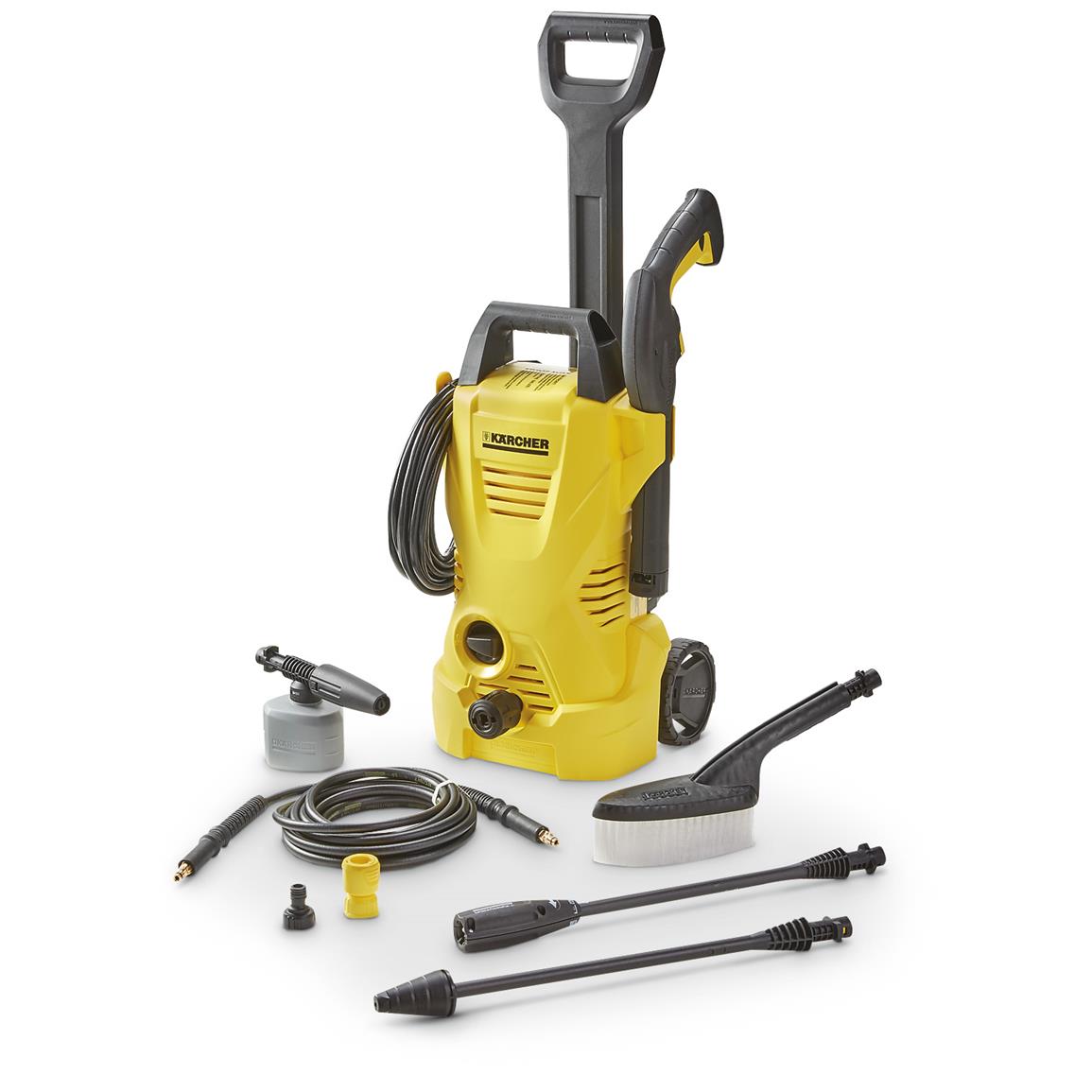 Karcher K2 Car Care Kit Electric Power Pressure Washer 1.25 GPM 1600 PSI 