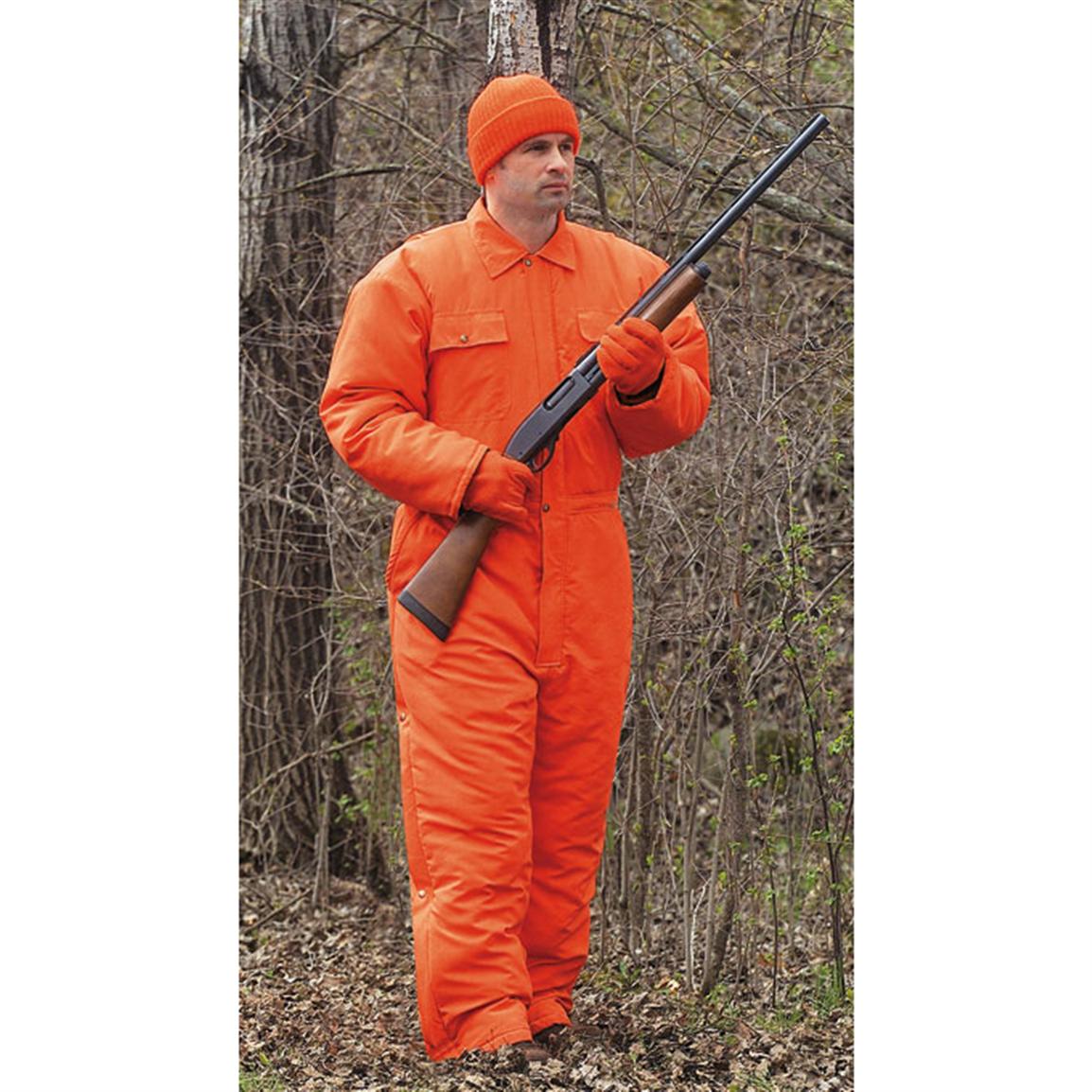 Details about   New WALLS Orange Insulated Coveralls G15230OG Extremely Warm Med Extra Tall 