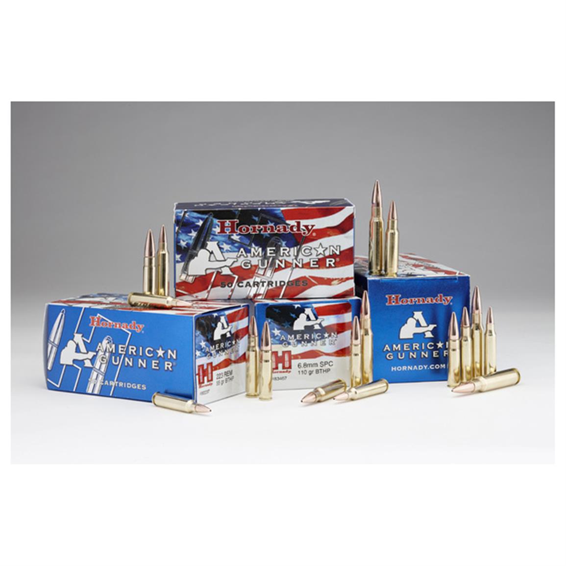 Hornady American Gunner, .300 AAC Blackout, HP, 125 Grain, 50 rounds ...