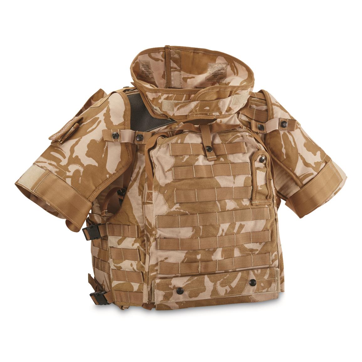 British Military Surplus Armor Vest, New