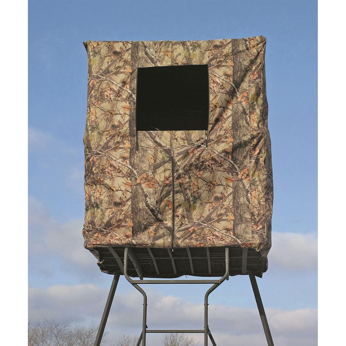 Guide Gear GGT11 12 ft Swivel Seat Tripod Deer Stand for sale online 