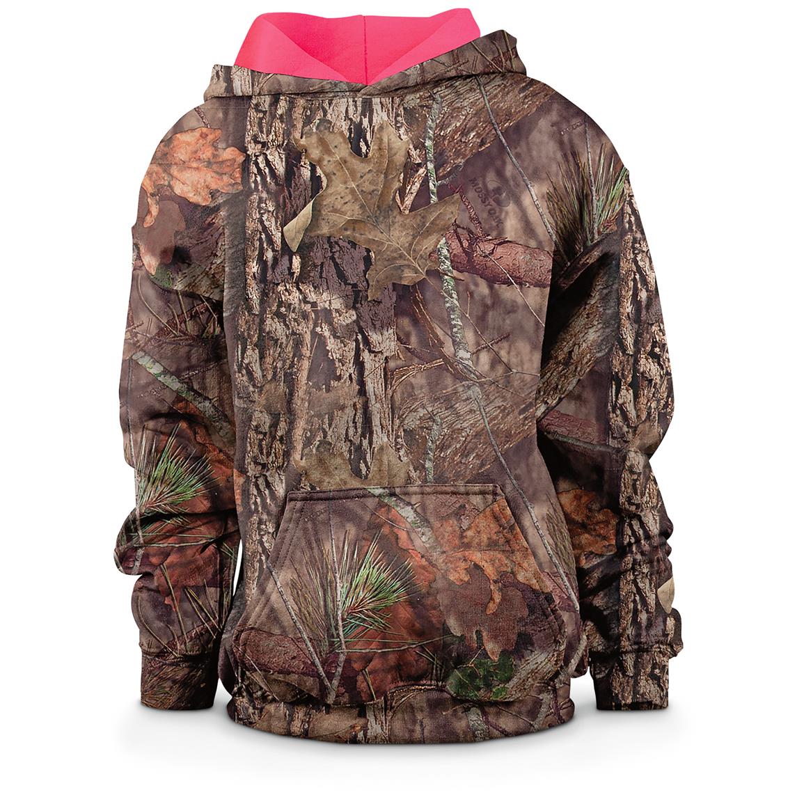 Mossy Oak Womens Camo Hoodie - 663411, Womens Hunting Clothing at 