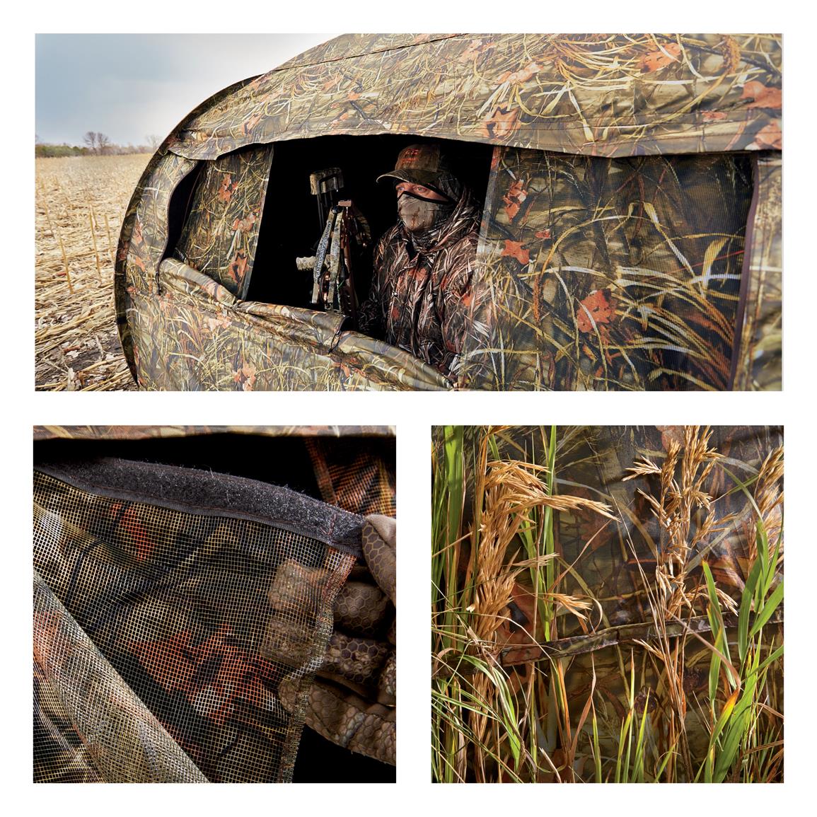 Guide Gear Hay Bale Archery Blind 663618, Ground Blinds at Sportsman