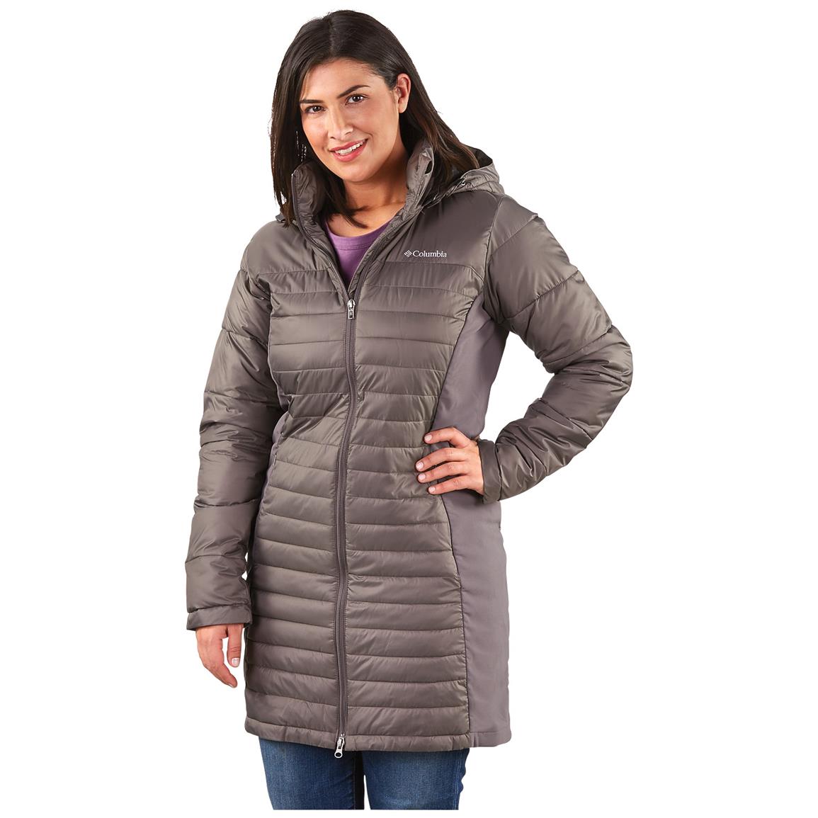columbia powder pillow jacket with hood