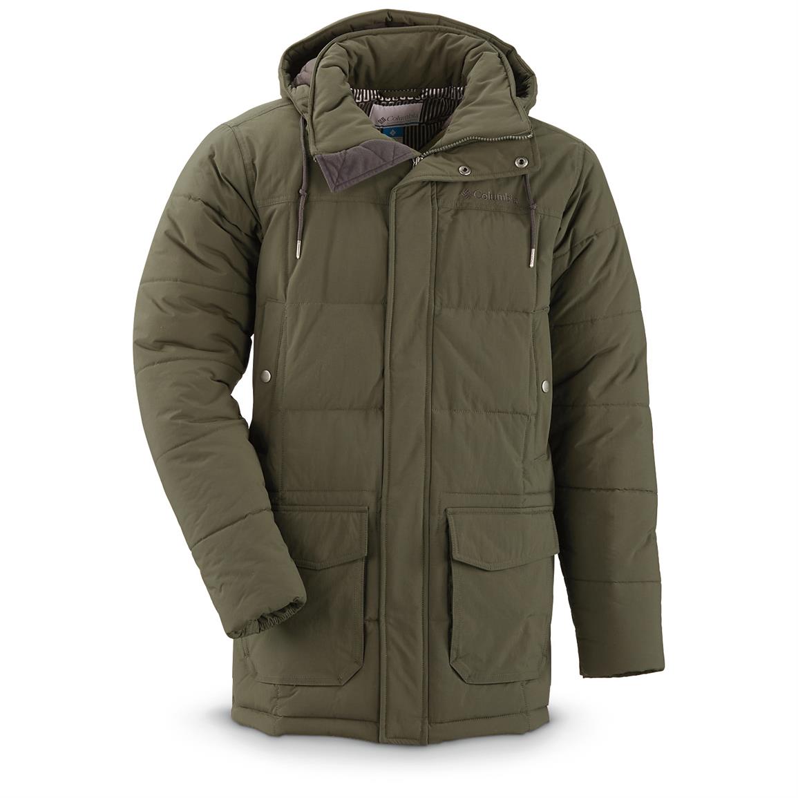 Columbia Men's Short Sands Insulated Parka - 664801, Insulated Jackets ...