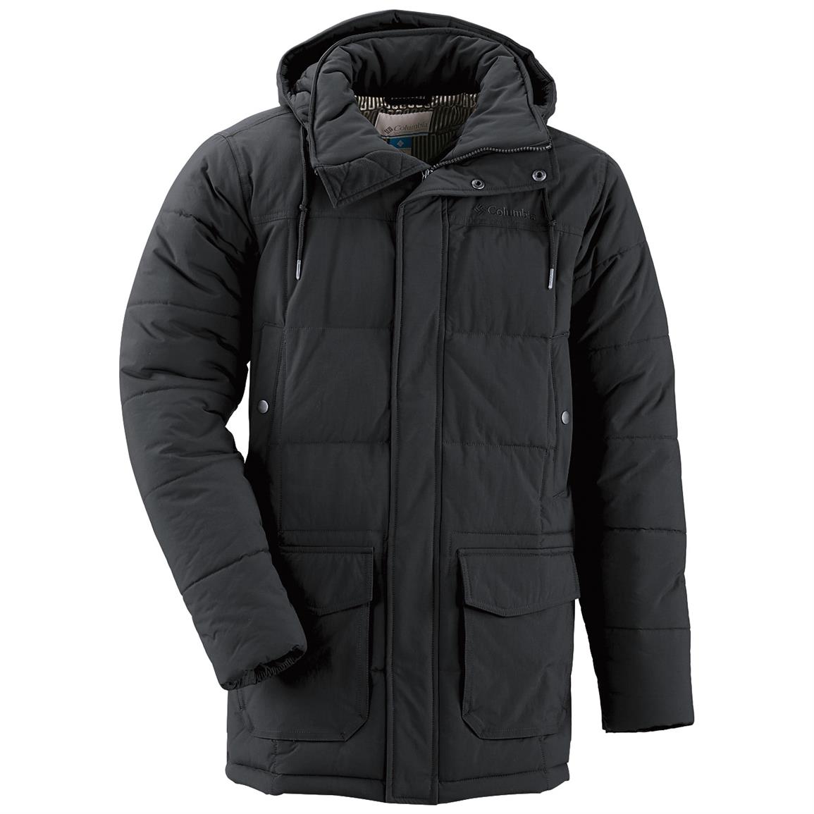 Columbia Men's Short Sands Insulated Parka - 664801, Insulated Jackets ...