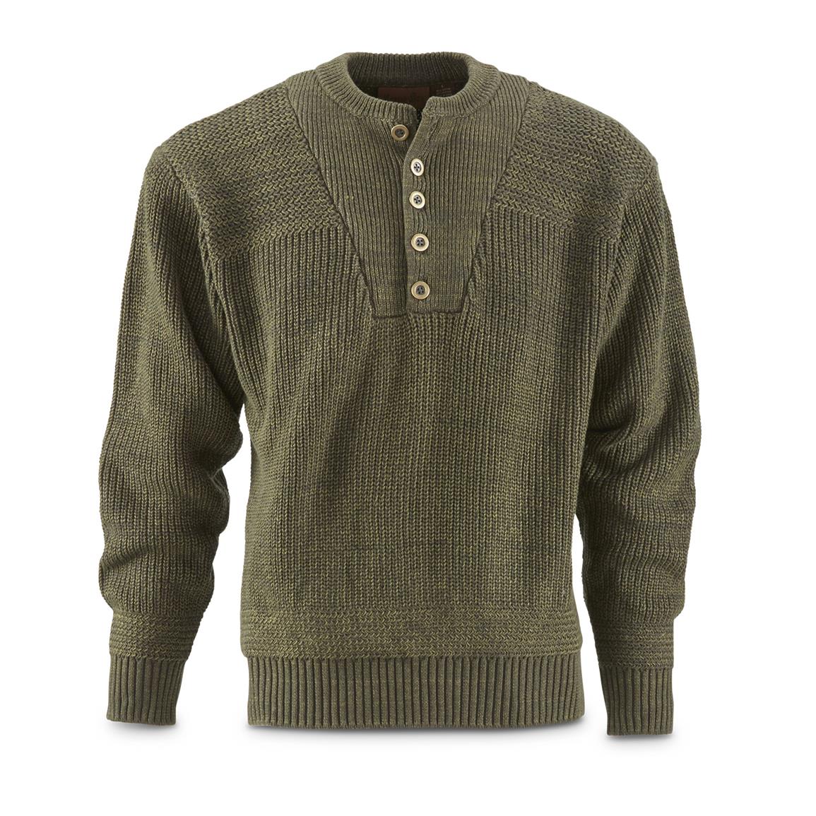 Marion Bay Men's Fatigue Pullover Sweater - 664983, Sweaters at ...