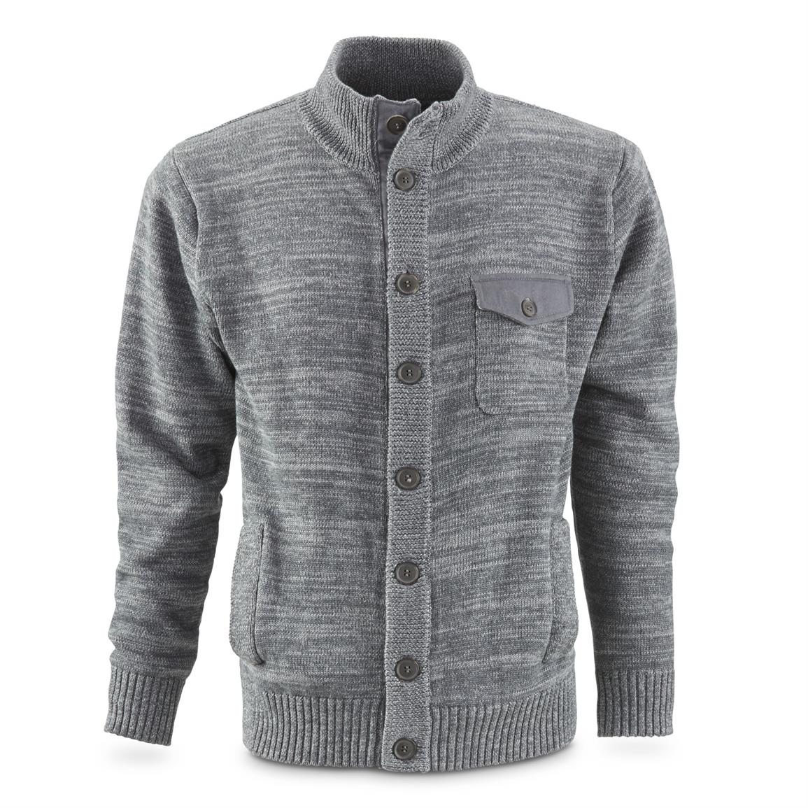Marino Bay Men's Button-Front Cardigan Sweater - 664984, Sweaters ...