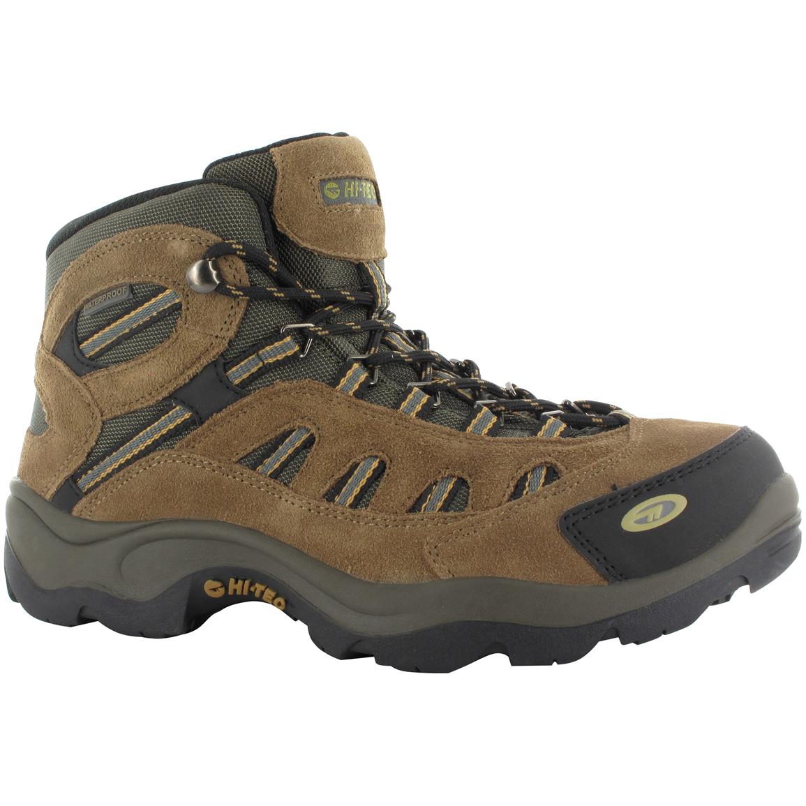 Hi-Tec Bandera Men's Mid Hiking Boots, Waterproof - 665196, Hiking ...
