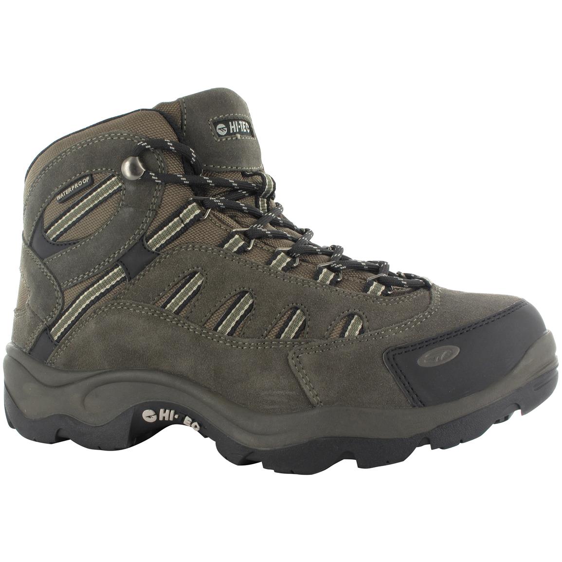 Hi-Tec Bandera Men's Mid Hiking Boots, Waterproof - 665196, Hiking ...