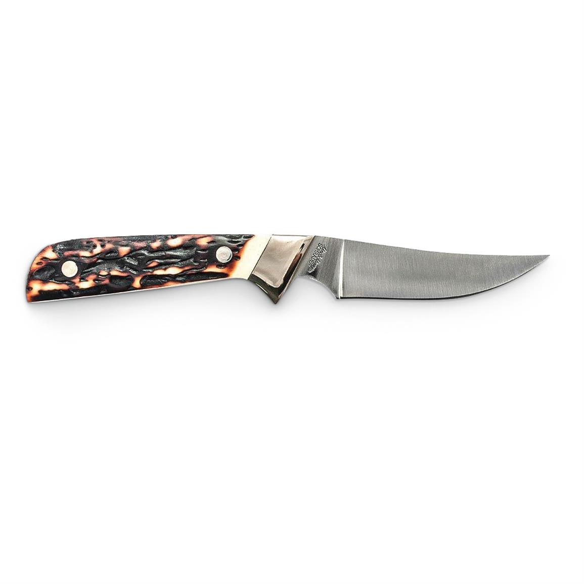 Uncle Henry Wolverine Full Tang Fixed Blade Knife, 3.4