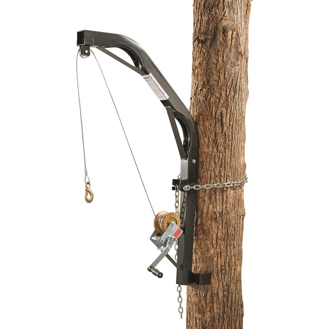 Attaches easily to any tree or pole