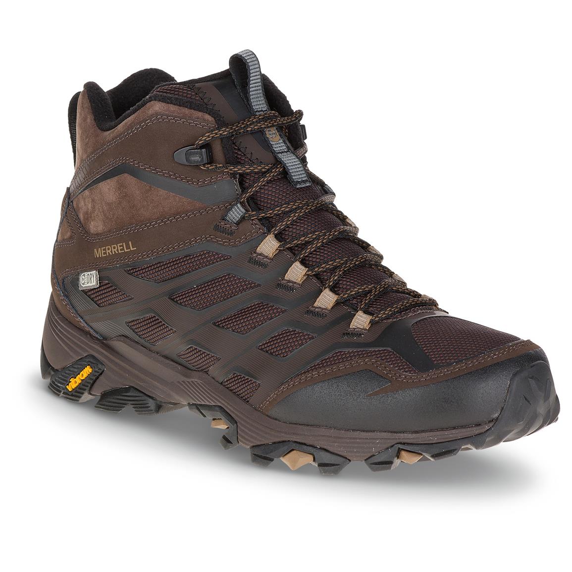 Merrell Men's Moab FST Ice+ Thermo Hiking Boots - 665552, Hiking Boots ...