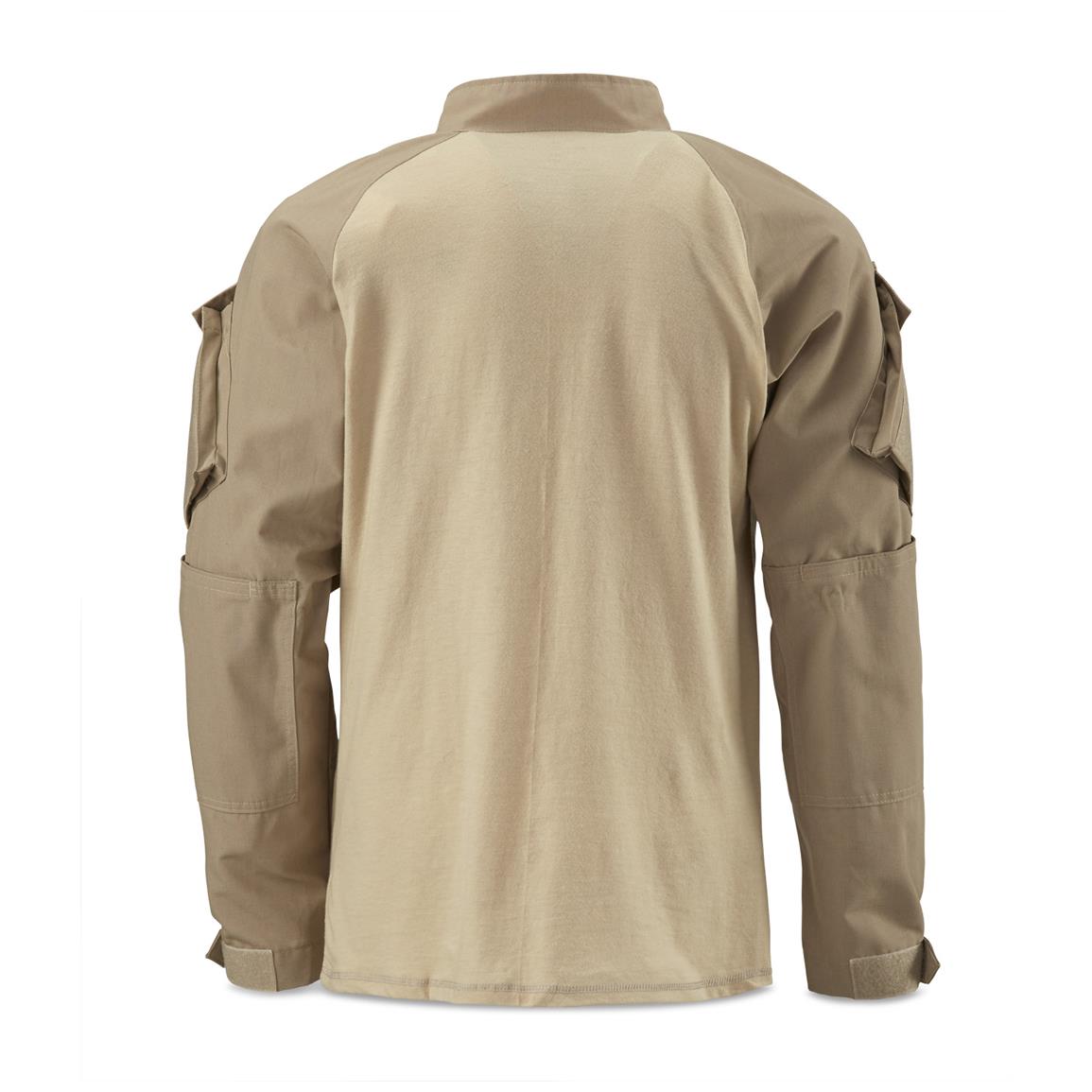 TRU-SPEC Men's Quarter Zip Combat Shirt, CORDURA - 666165, Tactical