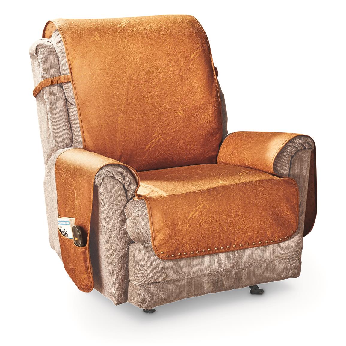 Faux Leather Recliner Cover - 666210, Furniture Covers at Sportsman's Guide