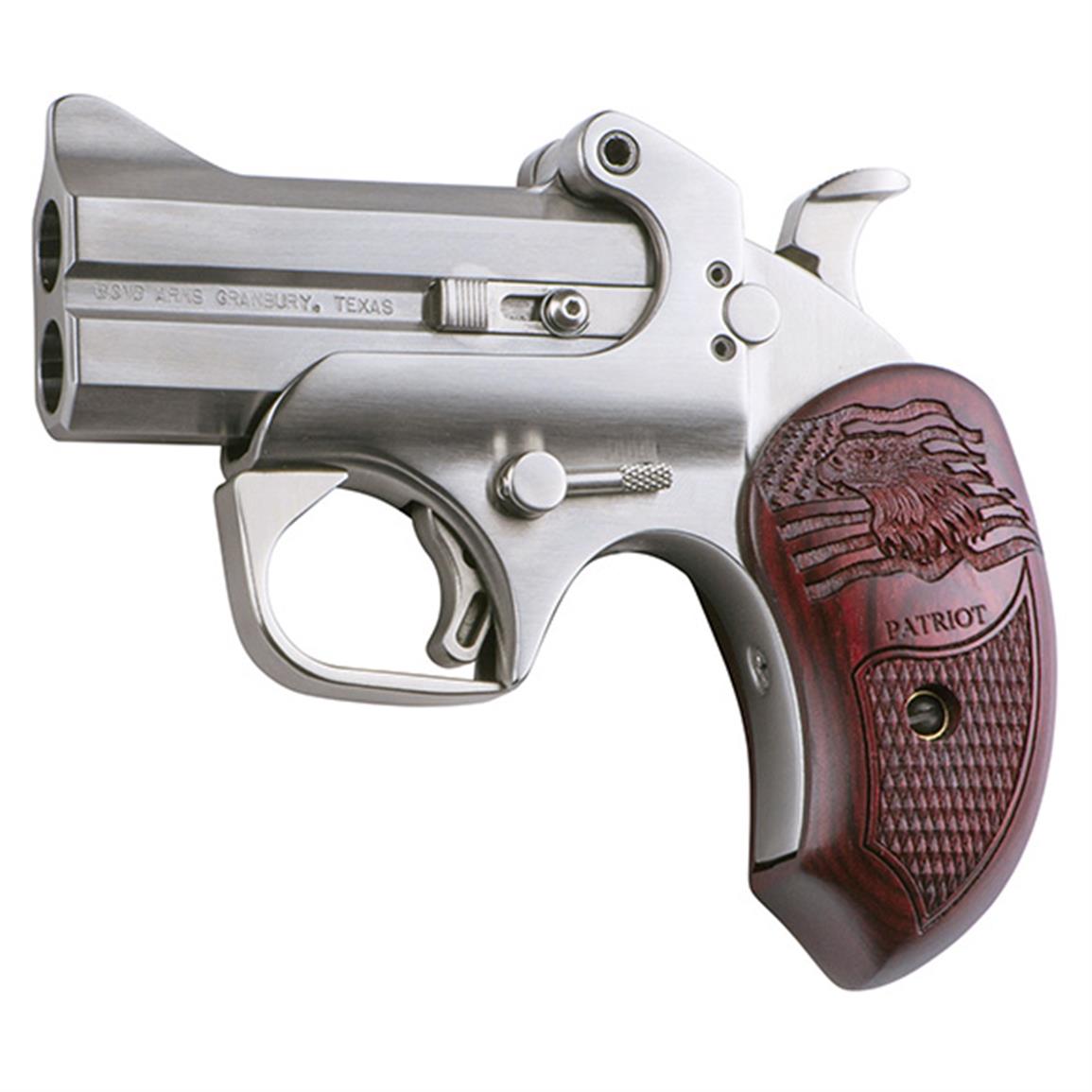 Bond Arms Patriot, Single Action, .45 Colt, BAPA45410, 855959006135, Rosewood Grip