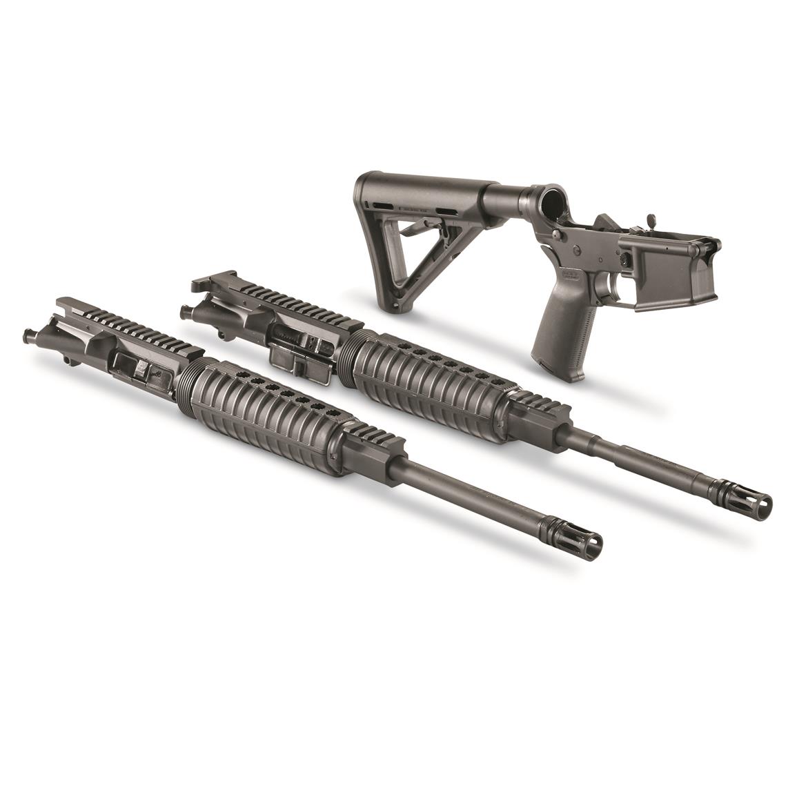 Anderson AR-15 Carbine, Semi-Automatic, 5.56 NATO/.300 AAC Blackout, Includes Two Uppers, No Mag