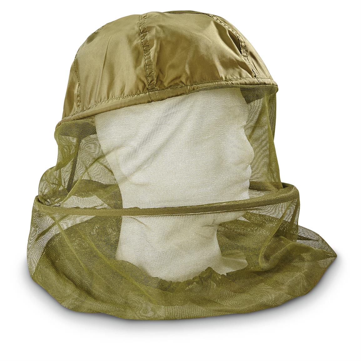 U.S. Military Issue Mosquito Head Nets, 2 Pack, New 666792, Tents
