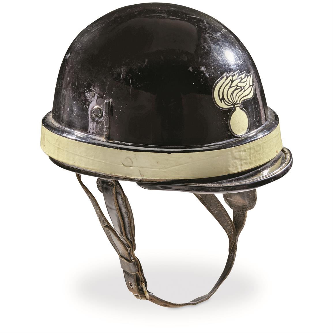Italian Police Surplus 60s era Motorcycle Helmet