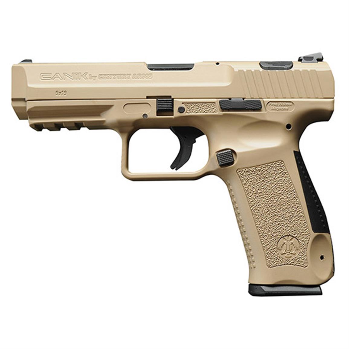 Century Arms TP9SA Canik, Semi-Automatic, 9mm Luger, 4.47" Barrel, 18+1 Rounds