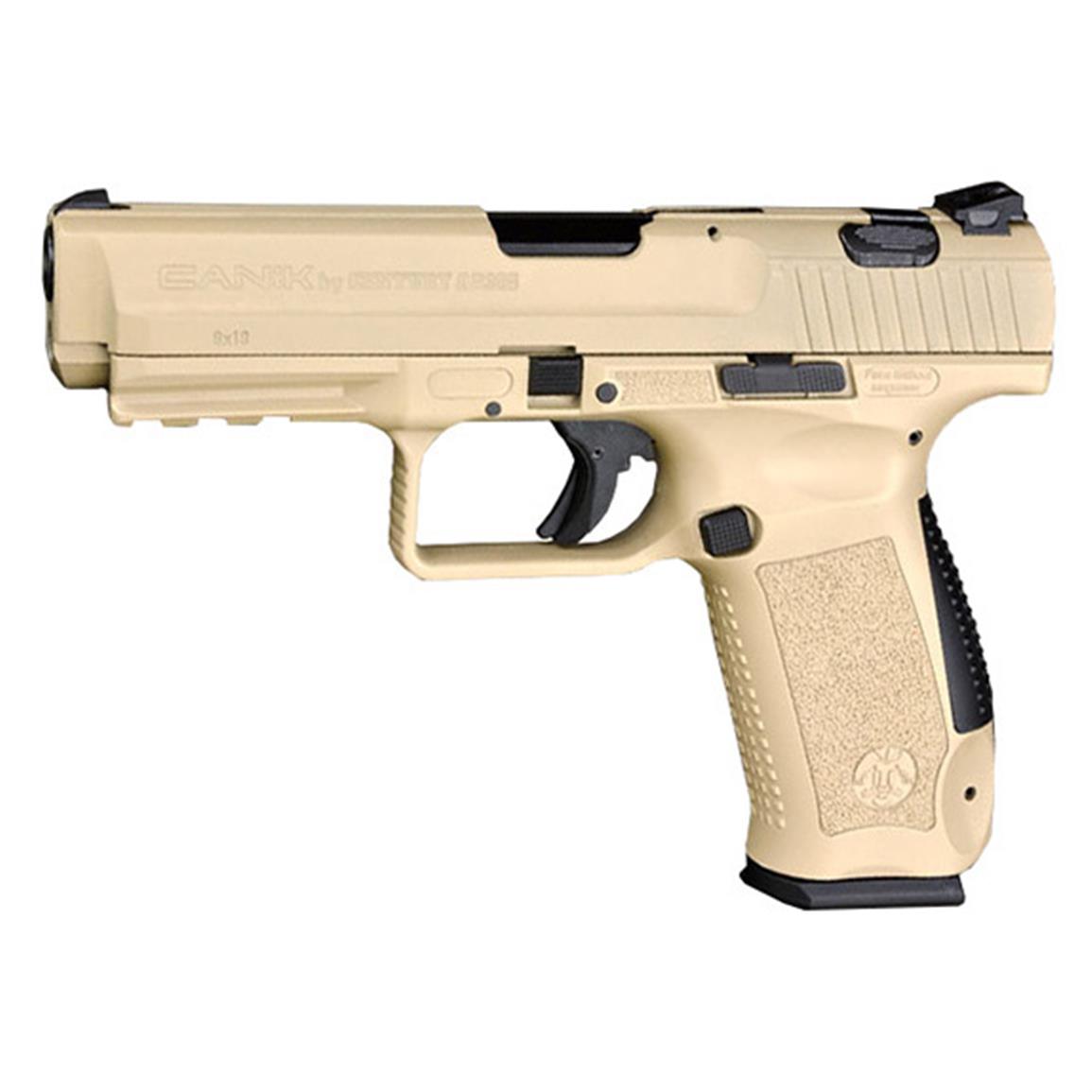 Century Arms TP9SA Canik, Semi-automatic, 9mm, 4.47" Barrel, 10 Rounds