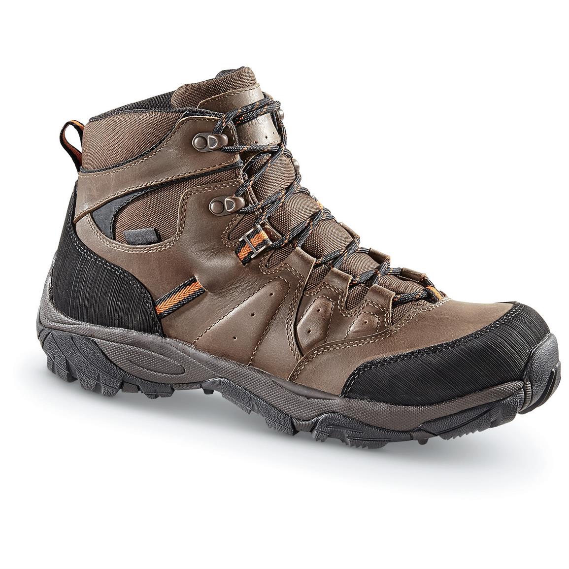 Guide Gear Men's Browns Bay Waterproof Hiking Boots - 667874, Hiking ...