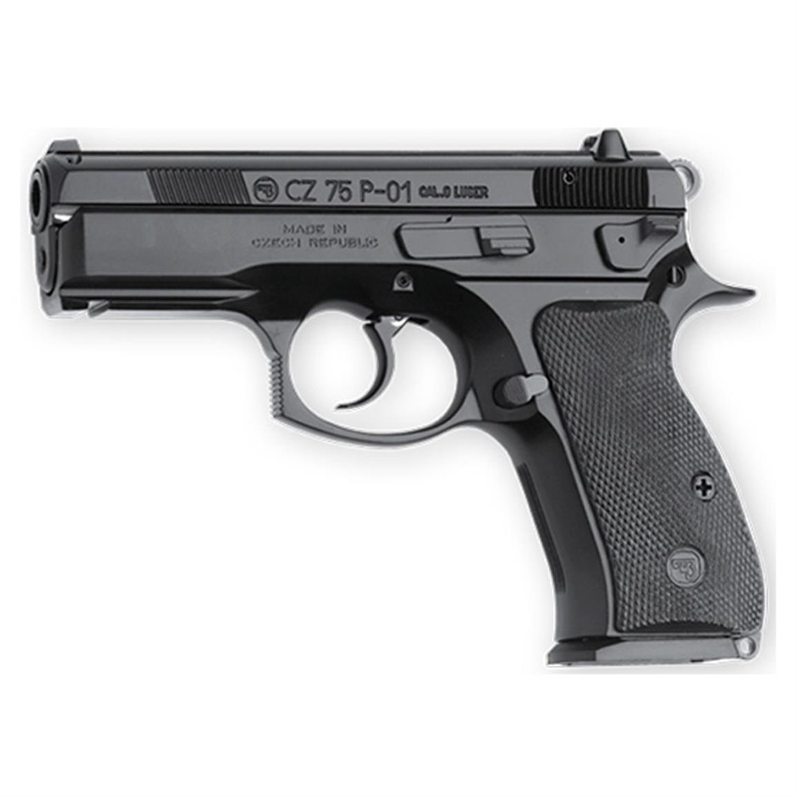 CZ USA 75 P 01 Omega Semi Automatic 9mm 3 8 Barrel 10 Rounds CZ USA 75 P 01 Omega Semi Automatic 9mm 3 8 Barrel 10 Rounds