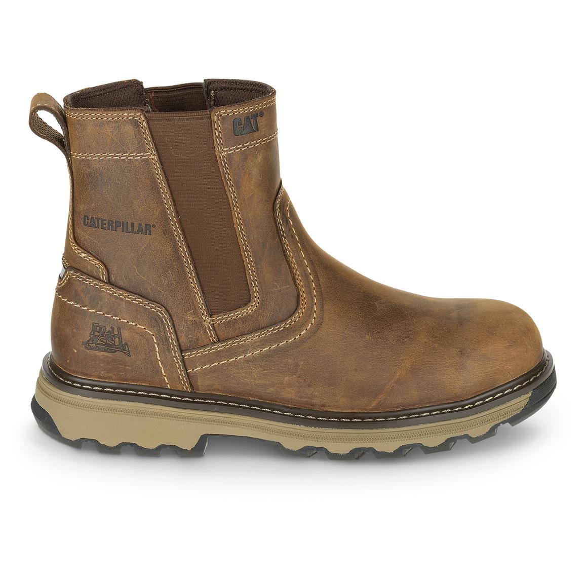 Cat Footwear Men's Pelton Work Boots - 668623, Work Boots at Sportsman