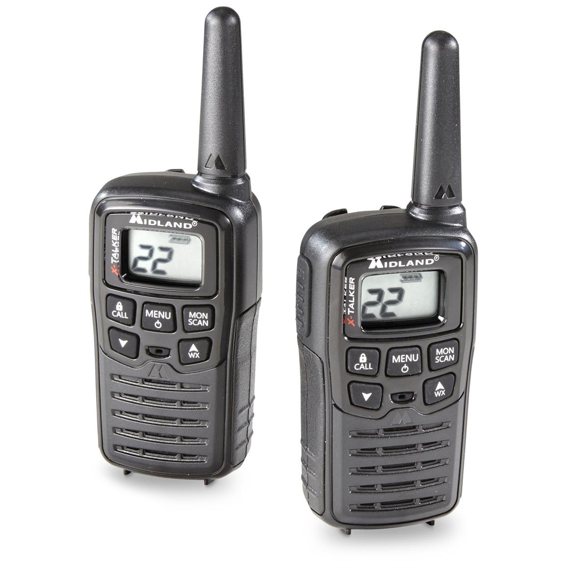 Midland X-Talker X10 Two-Way Radios, 2 Pack