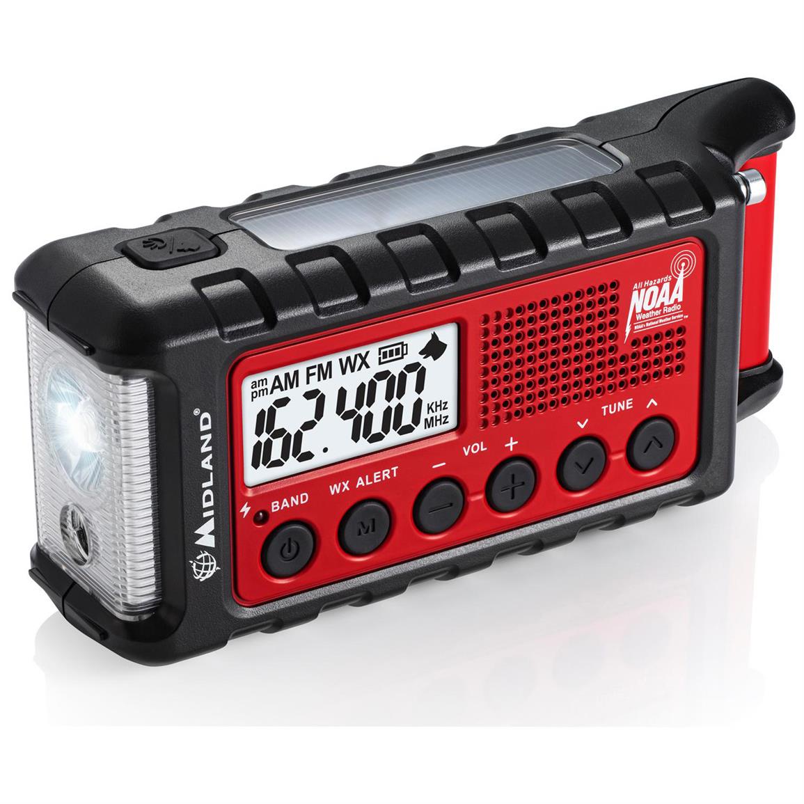 Midland ER310 E+Ready Emergency Crank Weather Alert Radio