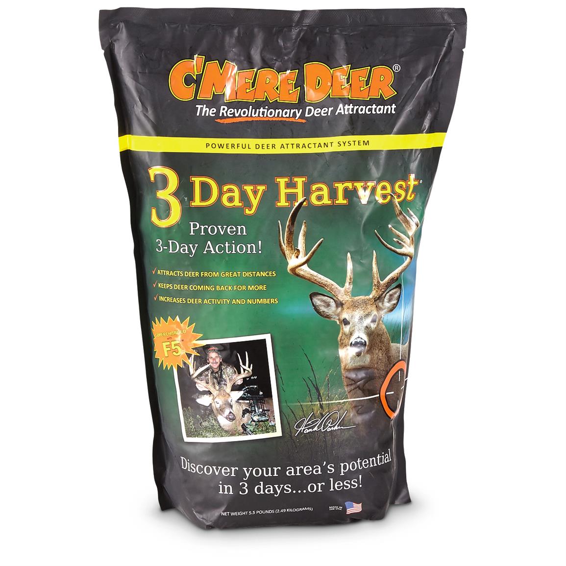 C'Mere Deer 3-Day Harvest, 2 Gallons - 669417, Mineral Attractants ...