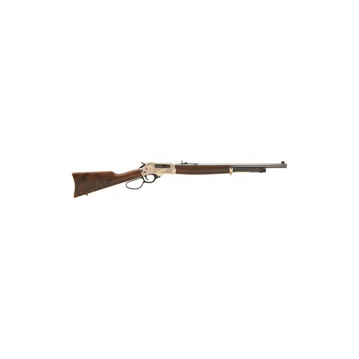 Henry 45-70 Brass Wildlife Edition, Lever Action, .45-70 Government, 22" Octagonal Barrel, 4 Rounds