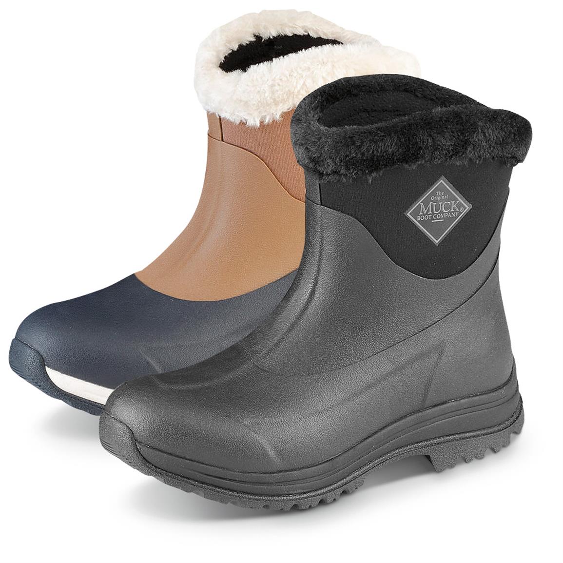 Muck Women's Arctic Apres Slip-On Waterproof Rubber Boots - 669603 ...
