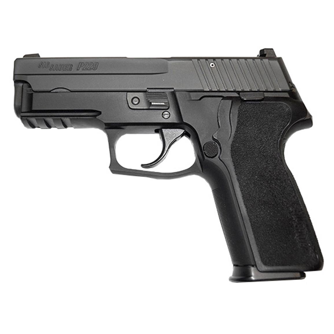 Sig Sauer P229, Semi-Automatic, .40 Smith & Wesson, 3.9" Barrel, 10+1 Rounds, Used Police Trade-In