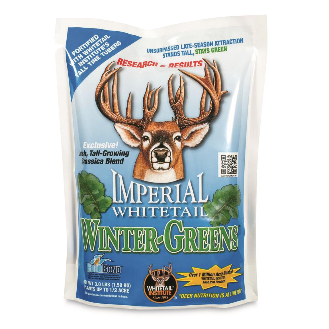 Whitetail Institute Imperial Whitetail Winter Greens, 3-lb