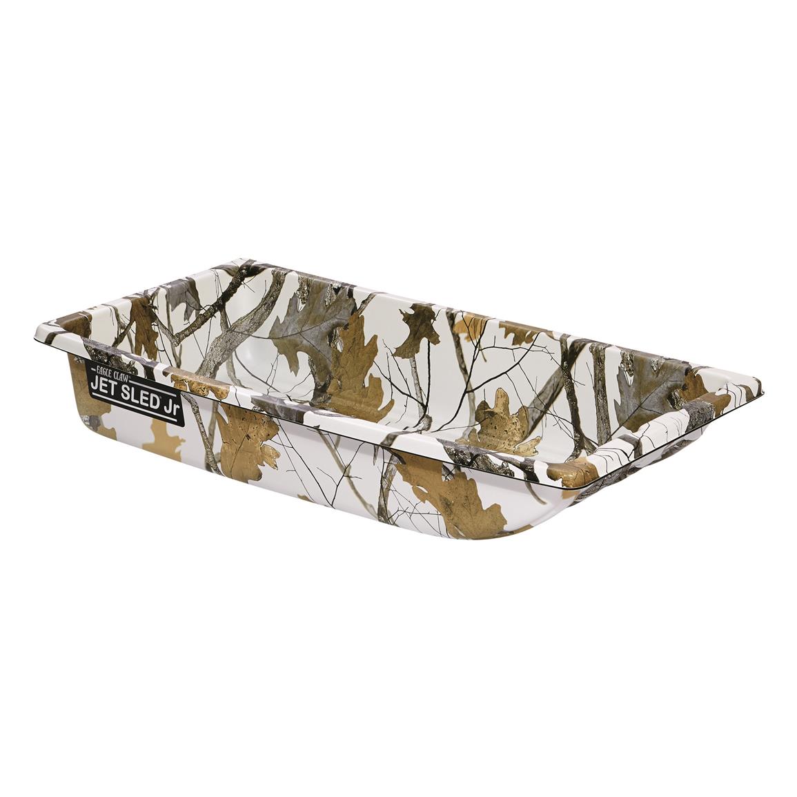 Shappell Ice Fishing Jet Sled XL Winter Camo Gear Haul Transport Storage Outdoor 
