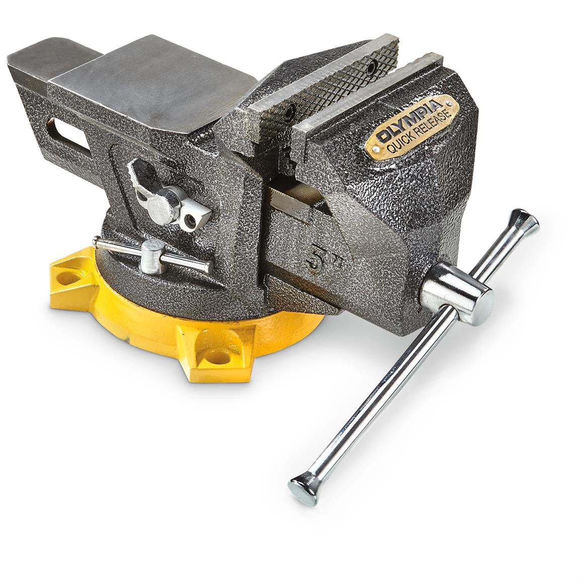 Bench vise with quick release
