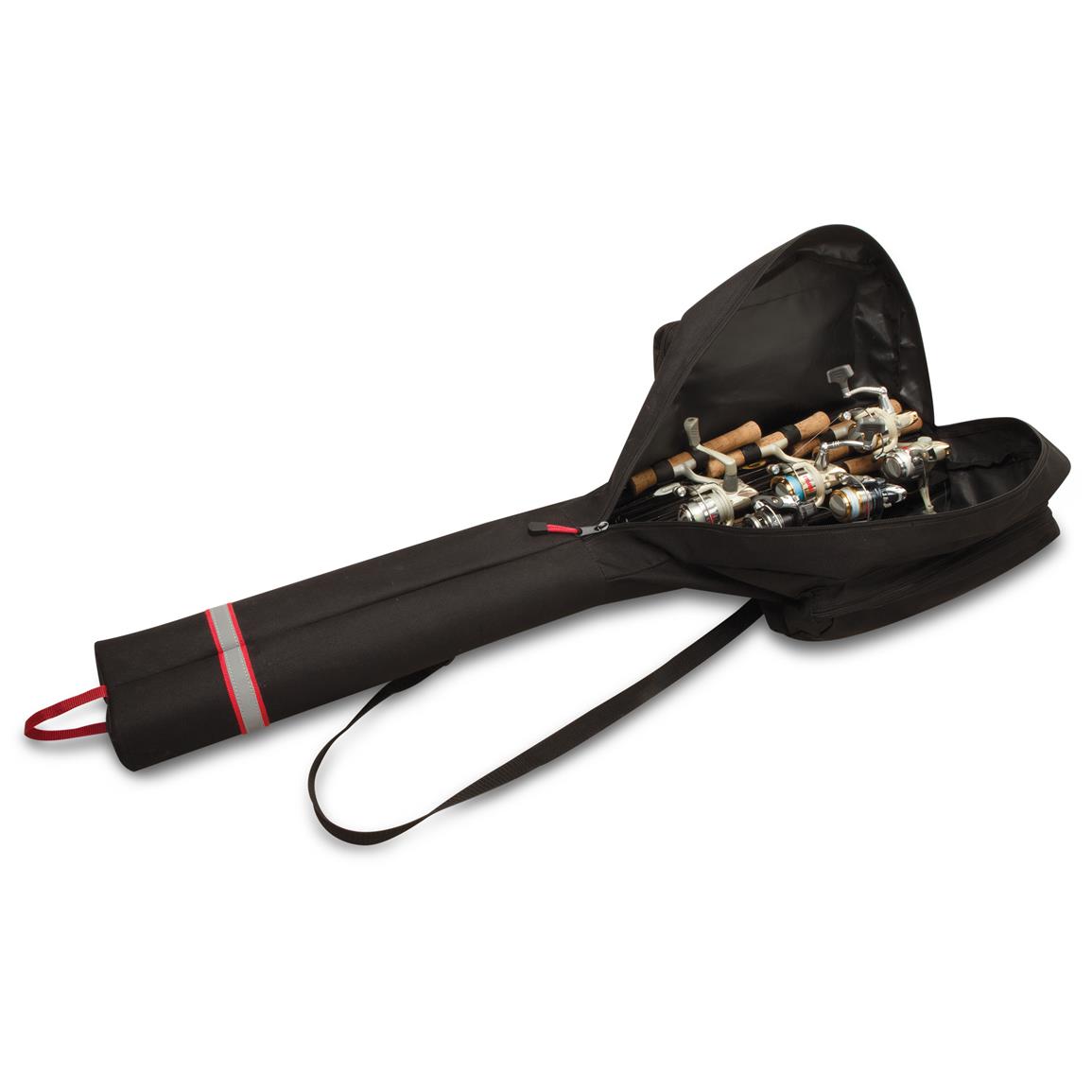 Rapala Double Barrel 40 Ice Rod Bag - 670485, Ice Fishing