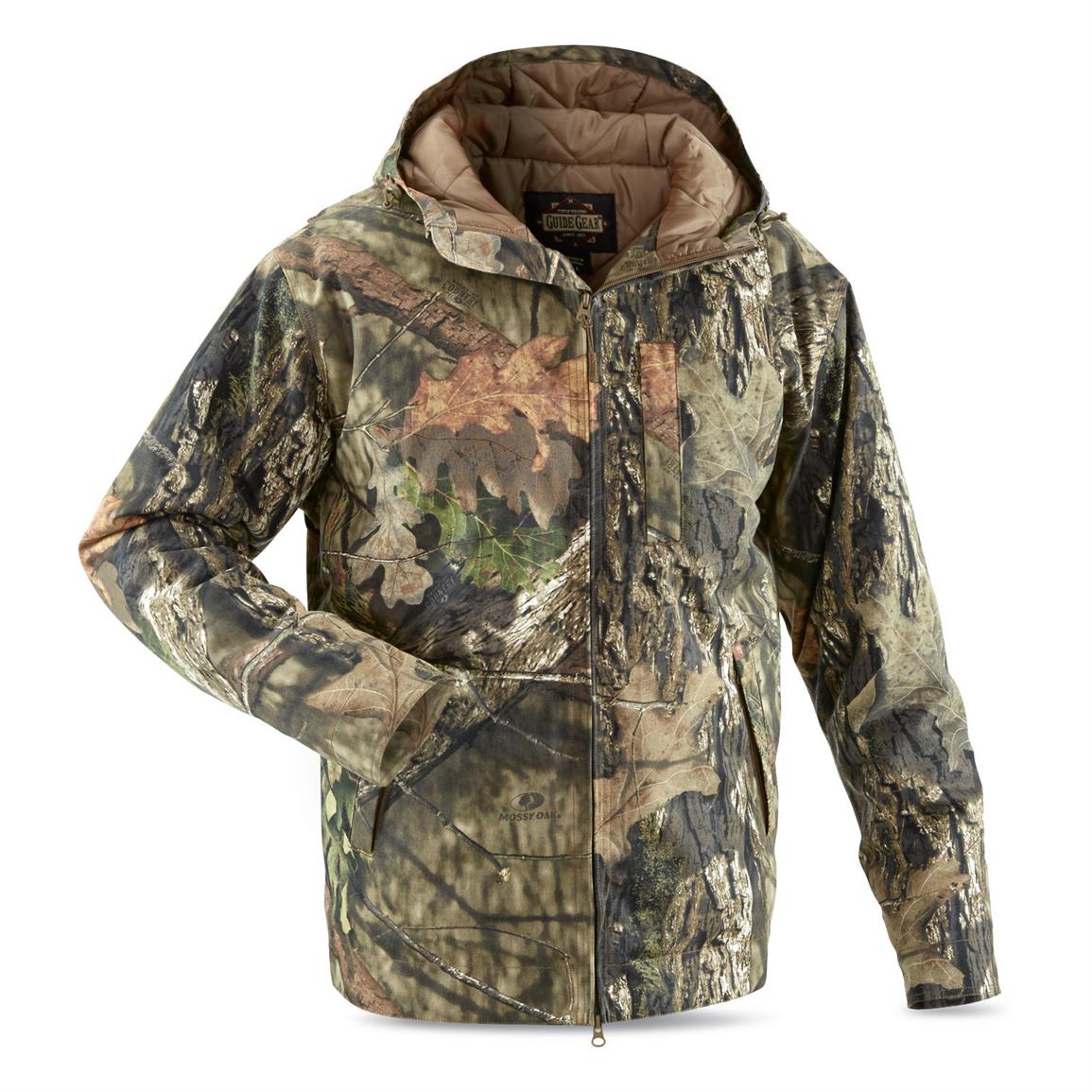 Guide Gear Men's Insulated Silent Adrenaline Hunting Jacket - 670506 ...