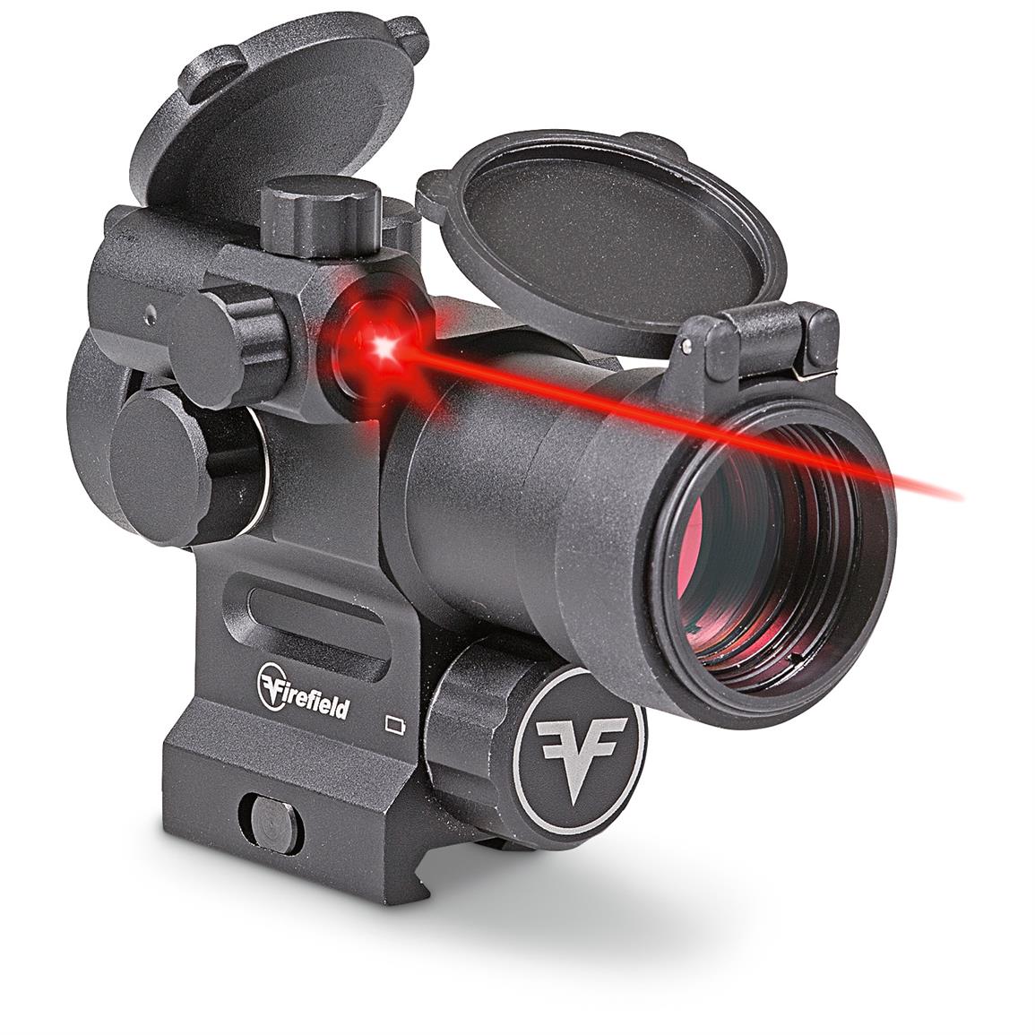 Firefield Impulse 1x30mm Red Dot Sight with Red Laser