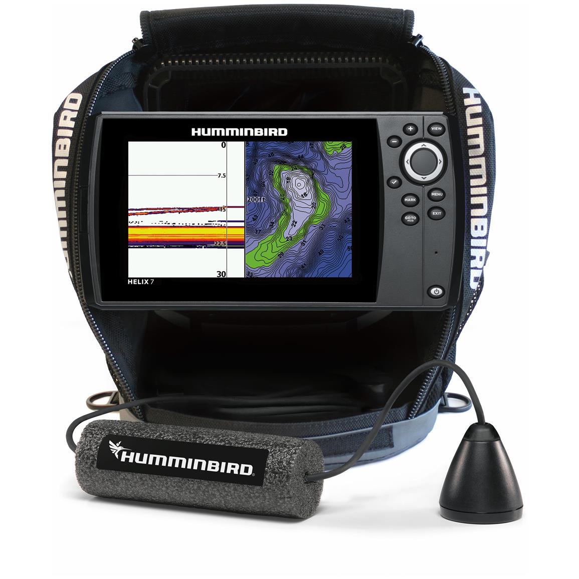 Humminbird Ice Helix 7 Sonar / GPS Combo - 670736, Ice Fishing ...